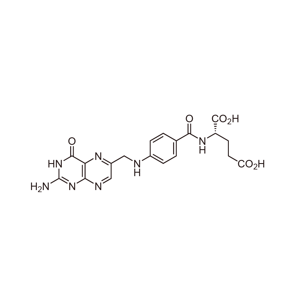 Vitamin B9 chemical structure